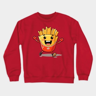 Cute French Fries T-Shirt Crewneck Sweatshirt